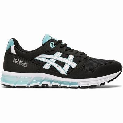 Asics Gel-Saga 180 - Miesten Tennarit - Mustat/Valkoinen